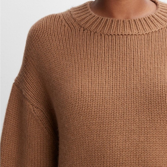 Vince Oversize Balloon Sleeve Wool & Cashmere Sweater
MINK, Size Large NWT - Picture 3 of 5